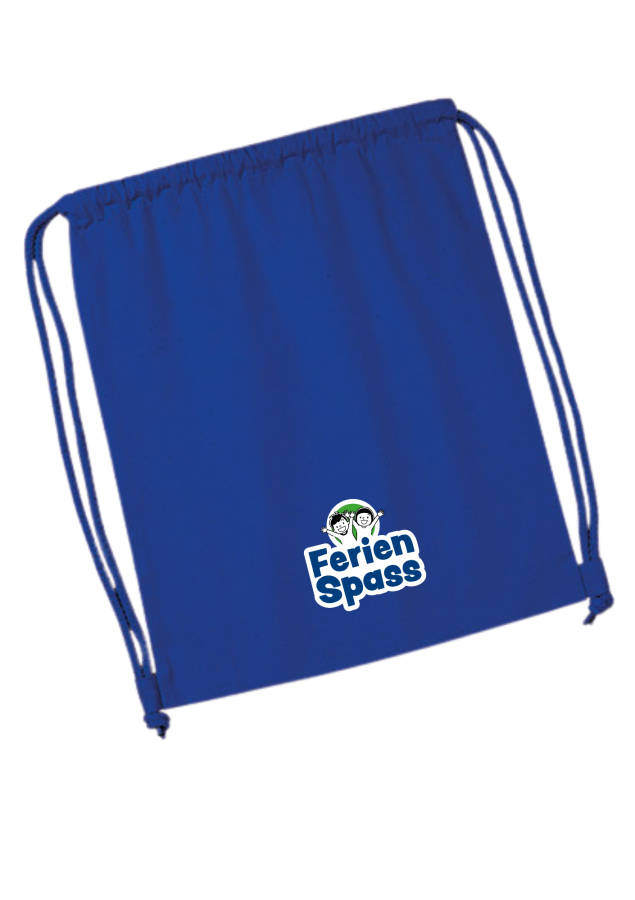 Turnbeutel Ferien Spass Bright Royal